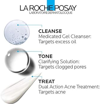 la roche posay 3 step acne kit