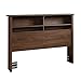 Sauder County Line Full/Queen Bookcase Headboard, Rum Walnut