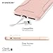 iPhone 8 Plus and 7 Plus Case, SaharaCase Protective Kit Bundled with [ZeroDamage Tempered Glass Screen Protector] Rugged Slim Fit Shockproof Bumper [Hard PC Back] Protection - Rose Gold