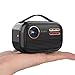 YAKAR Portable Wi Fi projector.Supports1080p/4Kresolution,Wireless screen projector with 150 ANSI lumens.Built-in Bluetooth,speakers and battery.Compatible with iPhone,Android,HDMI,USB & Tablet(Black)