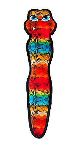 Outward Hound Invincibles Tough Skinz Rattlesnake Dog Squeak