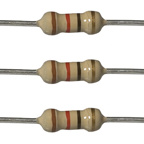E-Projects 100EP51412R0 12 Ohm Resistors, 1/4 W, 5% (Pack of 100)
