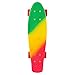 Penny Skateboards Standard Spike Orange Skateboard, Multicolor