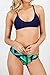 CUPSHE Women's Printing Padding Bikini Set Swimsuit (L, Peacock Printing)