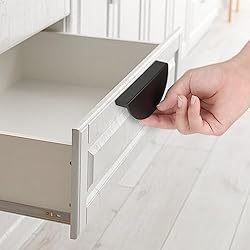 Peaha 4 Pack Half Circle Moon Drawer Pull Handles