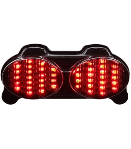 Amazon.com: Amazinea Smoke Integrated 90 LED Brake Blinker Tail