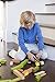 4 Piece Tegu Magnetic Wooden Block Cube Set, Jungle