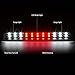 Auto Dynasty Dual Row Full LED Black Housing 3rd Third Tail Brake Light Cargo Lamp Compatible with Chevy Colorado GMC Canyon 04-12