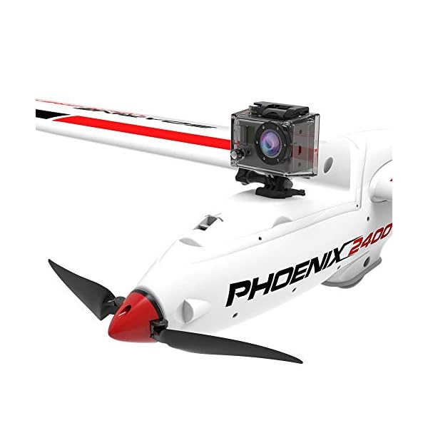 Dilwe RC Flugzeug PNP KIT, Flugzeug Segelflugzeug 2400mm Spannweite Flugzeug RC Flugzeug KIT PNP(PNP) – Bild 5