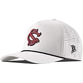 Branded Bills Officially Licensed NCAA x Curved 5-Panel Block College Collection PVC