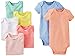 Carter's Baby Girls' 7 Pack Bodysuits (Baby) - Multi Print Solids