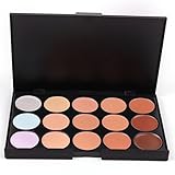 Professional 15 Color Concealer Camouflage Makeup Palette (Concealer, 15 Colors)