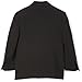 Calvin Klein Boys Bi-Stretch Blazer Suit Jacket, 2-Button Single Breasted Closure, Buttoned Cuffs & Front Flap Pockets, Black, 5