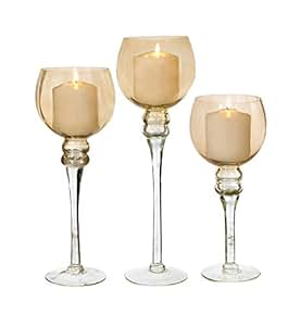 Amazon.com: Home Essentials Amber 12"/14"/16"H Hurricane S/3 GB: Home