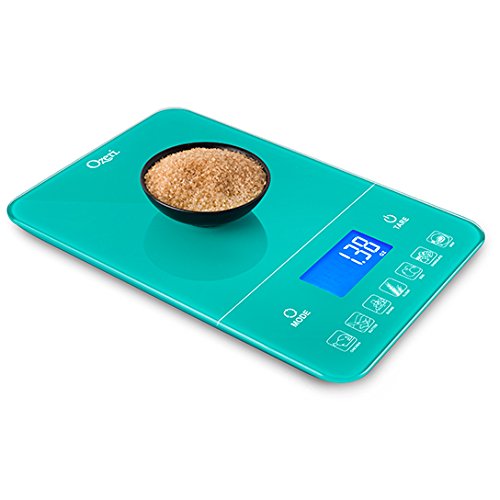 Ozeri Touch III 22 lb (10 kg) Digital Kitchen Scale with Calorie