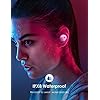 Wireless-Earbuds-Boltune-Bluetooth-V51-with-4-Mics-Ultralight-Comfort-Bluetooth-Headphones-CVC-80-Stereo-Sound-Deep-Bass-IPX8-Waterproof-in-Ear-Headphones-SingleTwin-Mode-for-iPhoneAndroid Wireless Earbuds, Boltune Bluetooth V5.1 with 4 Mics Ultralight Comfort Bluetooth Headphones, CVC 8.0 Stereo Sound Deep…