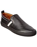 BALLY Herald Leather Sneaker, 10, Black