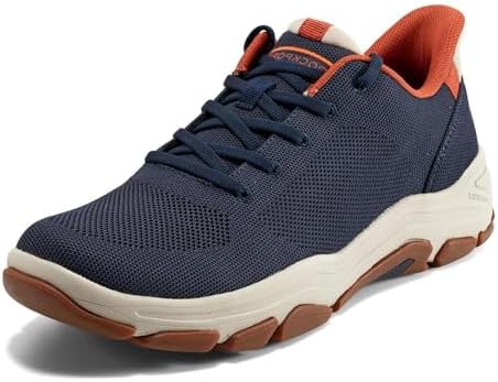 New With Box Rockport Walk 360 Washable Ox 2  Blue Mens Shoes Rockport-Rhett-Walking-Shoes-  main image 2