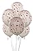 Silver with Red Firefighter Symbols Balloons (6)