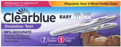 Clearblue Pregnancy Planning Kit - 7 Ovulation Tests and 1 Pregnancy Test High Quality Best Seller Fast Shipping Ship Worldwide From Heng Heng Shop