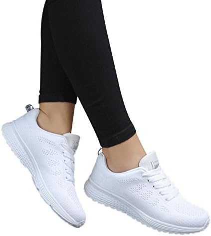 Women Running Shoes,Hemlock Teen School Gym Sneakers Mesh Lace up Flat Sneakers Sandals Outdoors Hiking Shoes