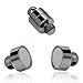 Linsoir Beads 10 Sets Small Strong Magnetic Barrel Clasps Magnetic Fasteners Perfect for Arthritis Person 6mmX11mm Gun Black Finish