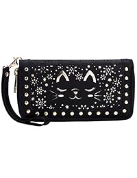 Heaye Unicorn - Cartera con cierre de cremallera, diseño de unicornio