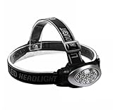 LED Headlamp - Waterproof Flash Light - Adjustable Headband - Best For Camping, Hiking, Hunting,Fishing, Running- Battery Powered - by Utopia Home