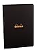 Rhodia Staplebound Notebook 6x8.25 Black