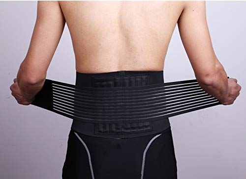 IRIS Back Support Lower Back Brace - provides Back Pain Relief - Breathable Lumbar Support keeps your Spine Straight and Safe - Belt for Men and Women