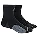 adidas Unisex Traxion Menace Basketball/Football High Quarter Socks (1-Pair), Black/Dark Grey/Onix, 9-13