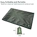 ROTTAY Waterproof Camping Tarp, Picnic and Beach Mat,Tent Footprint, and Sunshade,Hiking (M(71 x 87 inches/180x 220cm))