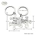 JJTZX You Are My Person Grey's Anatomy Inspired Wire Bangle Charm Expandable Bracelet Puzzle Piece Keychains(Puzzle keychain)