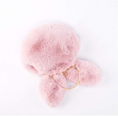ファーバッグ レディース ふわふわ かわいい うさぎ耳 デザイン 巾着 ハンドバッグ 手提げ 斜め掛け 肩掛け ショルダー ポーチ デート B07z81g92k 1 125円