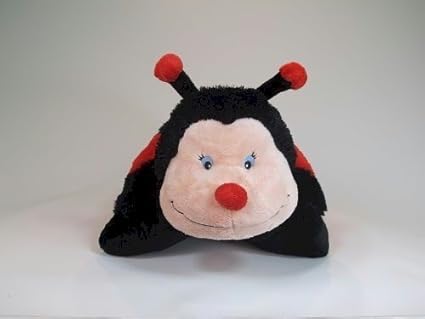 Amazon Com Plushez Lady Bug Pillow Pet 18 Toys Games