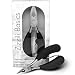 Zizzili Basics Toenail Clippers for Ingrown or Thick Toenails - Large Handle for Easy Grip + Sharp Stainless Steel - Best Nail Clipper & Pedicure Tool for Seniors - Maintain Healthy Nails with Ease