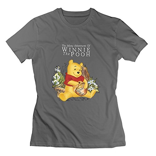 The Many Adventures Of Winnie The Pooh Women's T Shirt XL DeepHeather