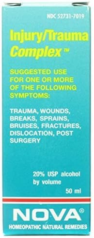 Injury Complex 1.70 Ounces by Nova Homeopathy