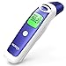 Digital Forehead Ear Thermometer for Adults and Baby, NURSAL Touchless Thermometer for Home with Fever Alarm, Infrared Thermometer with Data Memory, Battery Included