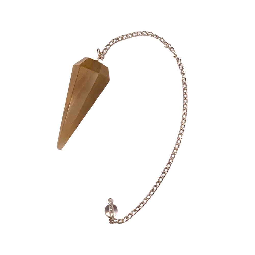 VIE Pendulum with Chain (Yellow Aventurine) — image 1