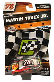 NASCAR Authentics Martin Truex Jr. #78 Diecast Car 1/64 Scale - 2018 Wave 7 - with Free Die-Cut Magnet - Collectible