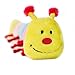 ZippyPaws Large Caterpillar - Dog Toys to Keep Them Busy, for Medium and Large Dogs, Squeaky Pet Toy for Boredom, Stuffed Chew Toy, Soft Plush Puppy Products, 7 Round Squeakers - 20