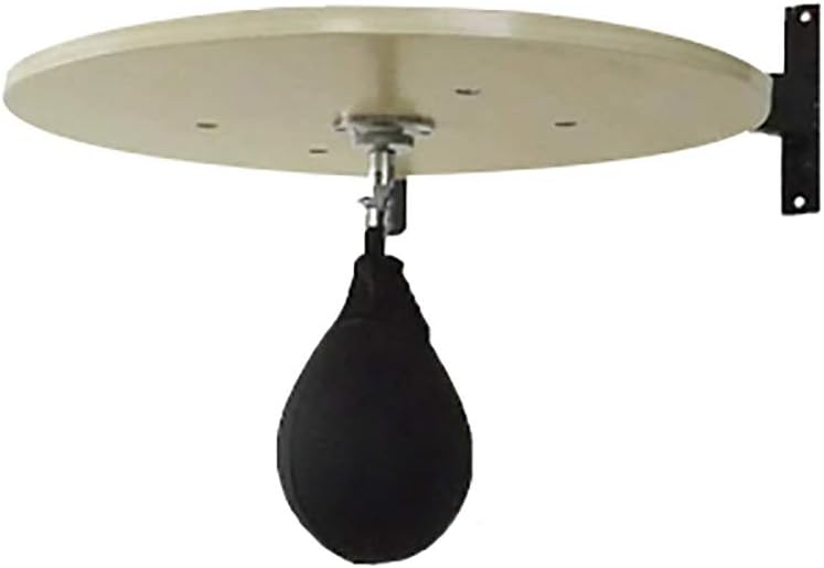 NgMik Boxing Speed Ball Heavy Platform MMA Boxing Sports Punching Bag Hanging Speedball Platform with PU Leather Speed Ball Leather Punching Bag Stand Workout Training