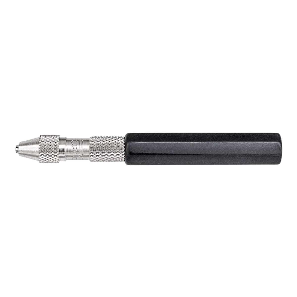 Starrett 166A Pin Vice With Insulated Octagonal Handle, 0-0.040" Range