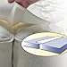 Sleep Innovations Foam Bed Bridge, Made in The USA with a 10-Year Warranty - Transforms Two Twin Beds into a King Size Bed