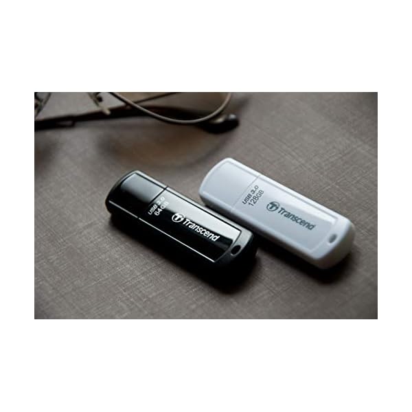 Transcend 128GB JetFlash 700 USB 3.1 Gen 1 USB Stick TS128GJF700, Schwarz – Bild 5