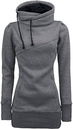 Women Sweater,Neartime Loose Pullover Long Sleeve Outfit Warm Sweatshirt (L, Gray)