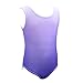 Gymnastics Leotards for Girls One-piece Sparkle Colorful Rainbow Dancing Athletic Leotards 2-11Years