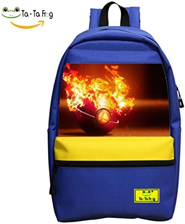 Pokeball Student Backpack School Bag Style Customized Super Bookbag Break