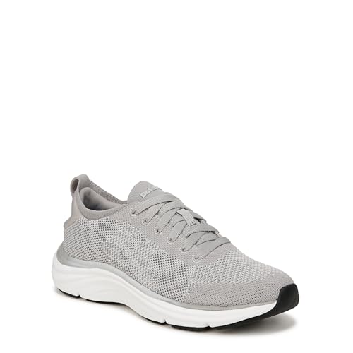 Dr. Scholl's Women's Feel Support Sneaker Light Grey Fabric 9 M